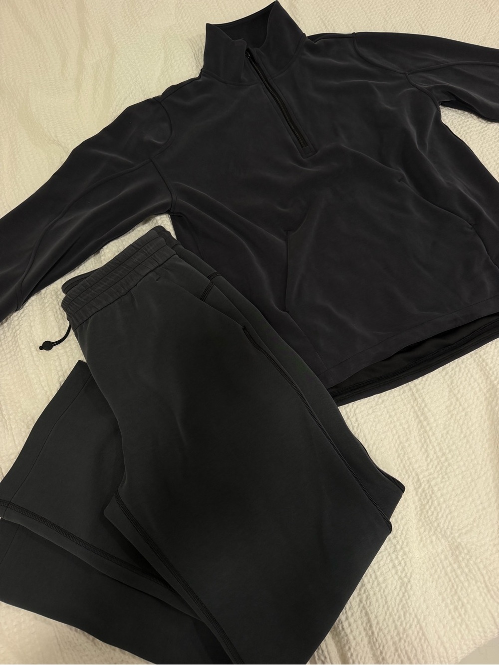 Lululemon Sweat Outfit Half Zip Up Hoodie